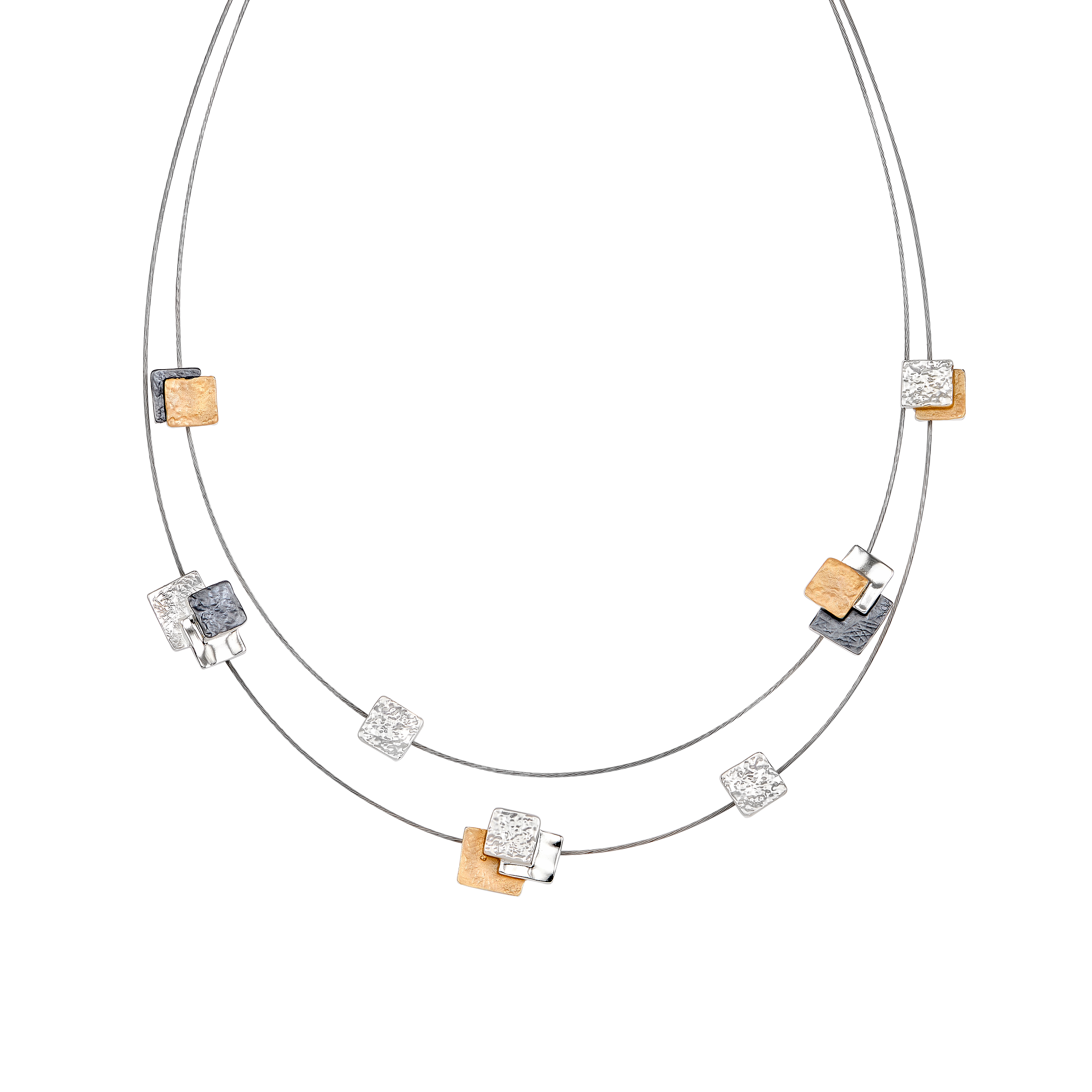 Collier der Quadrate